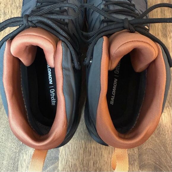 Salomon Women’s X Ultra 4 Gore-Tex GTX Hiking Trail Boot Ebony/Mocha Size 10.5 - Picture 10 of 11